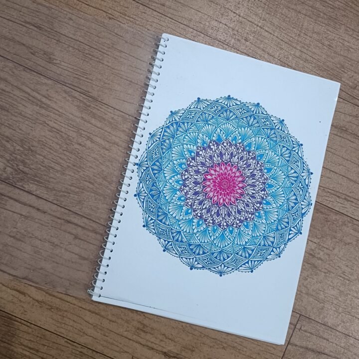 blue mandala