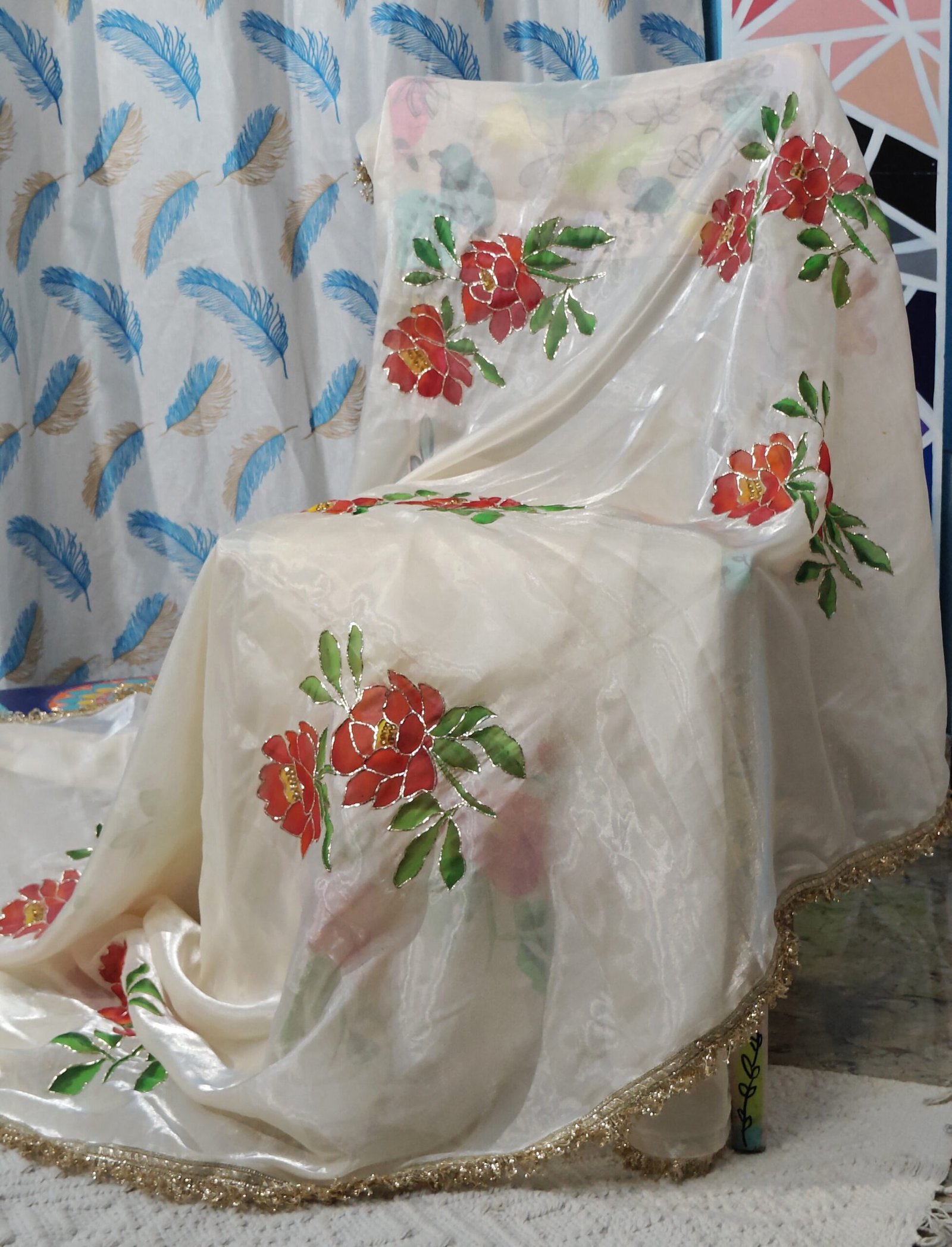 Hibiscus shimmer Rs. 3800